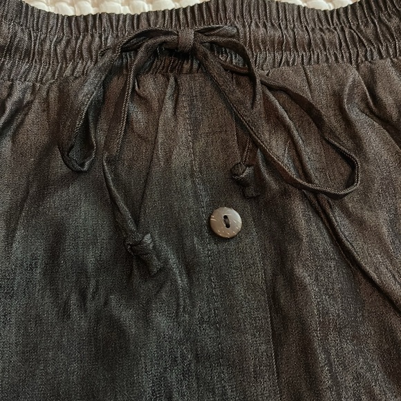 LuLaRoe Chocolate Brown Marsha Midi Skirt - Picture 2 of 11